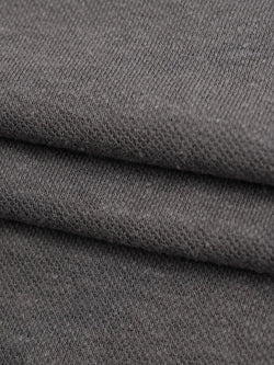 Organic Cotton & Hemp Mid-Weight Pique Fabric ( KP21D951 ) HempFortexWeb Bastine Knit Hemp & Organic cotton