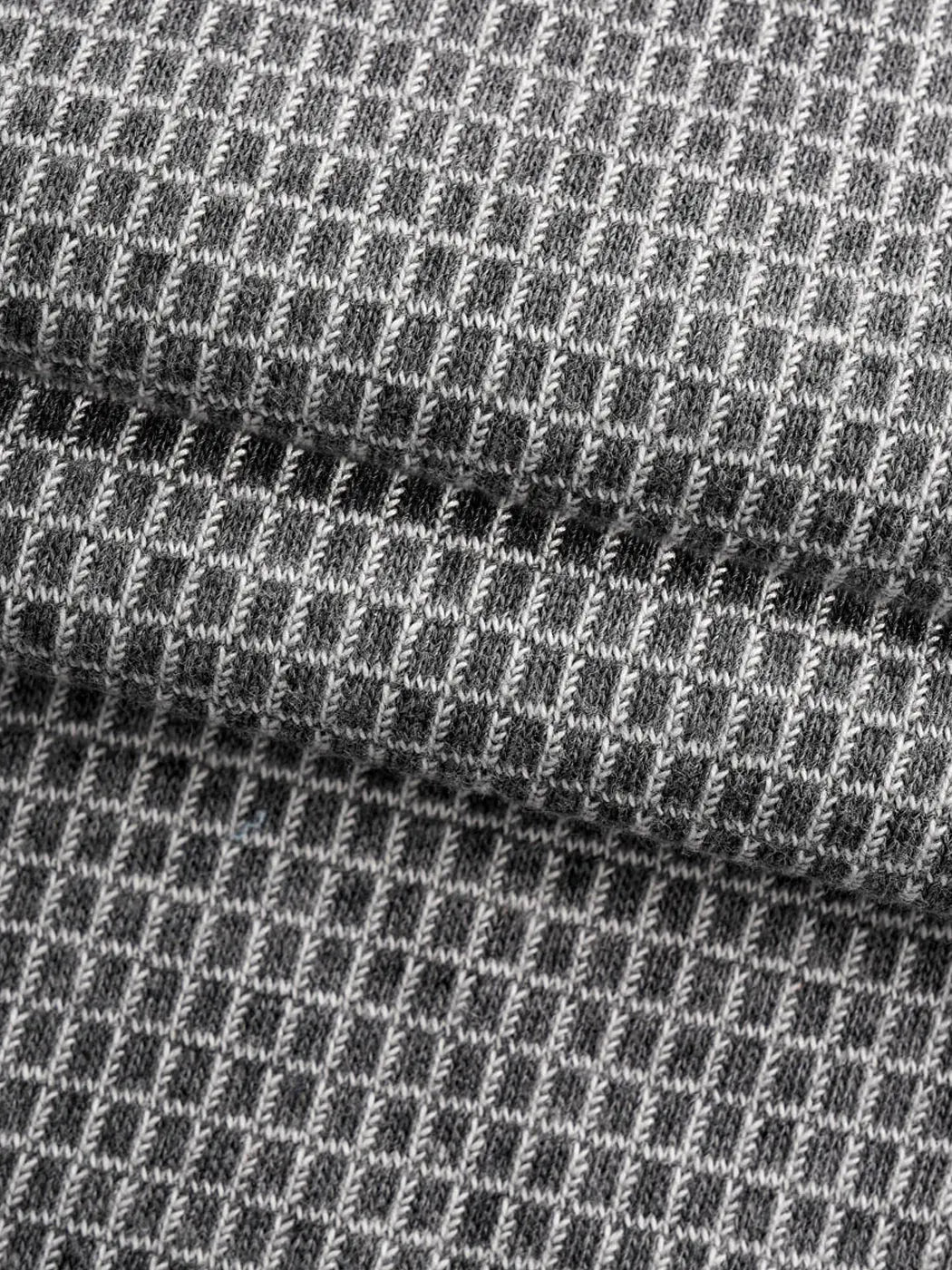 Organic Cotton & Recycled Poly Mid-Weight Waffle Fabric ( KJ17809B, 5 Colors )  Knit Hemp & Organic cotton  Bastine 