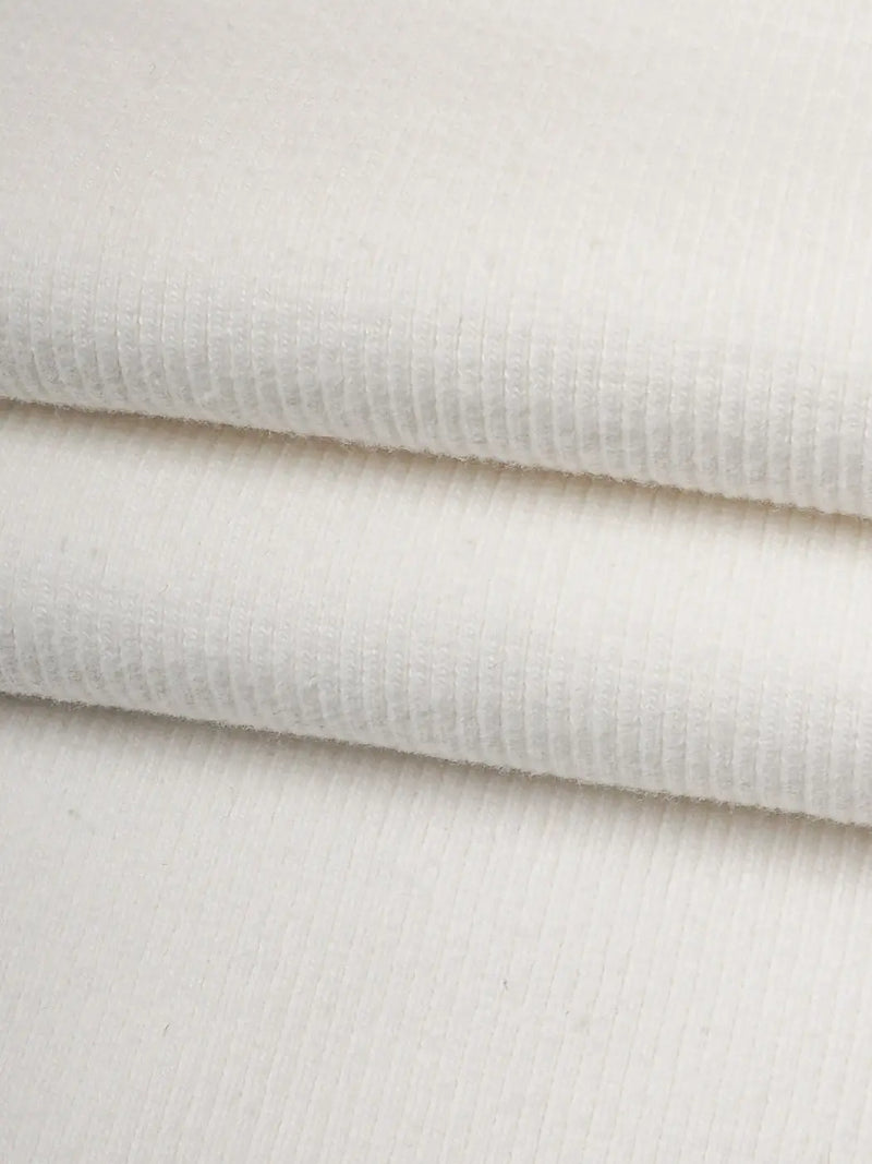 Bastine Organic Cotton & Spandex Heavy Weight Stretched Rib Fabric