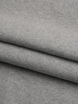 Organic Cotton & Spandex Heavy Weight Stretched Rib Fabric ( KR14090 ) (Copy)  Knit Hemp & Recycled Polyester  Bastine 