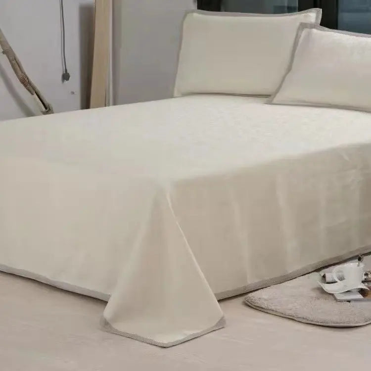 Pure Hemp Double Ice Silk Folding Soft Mat - Bastine