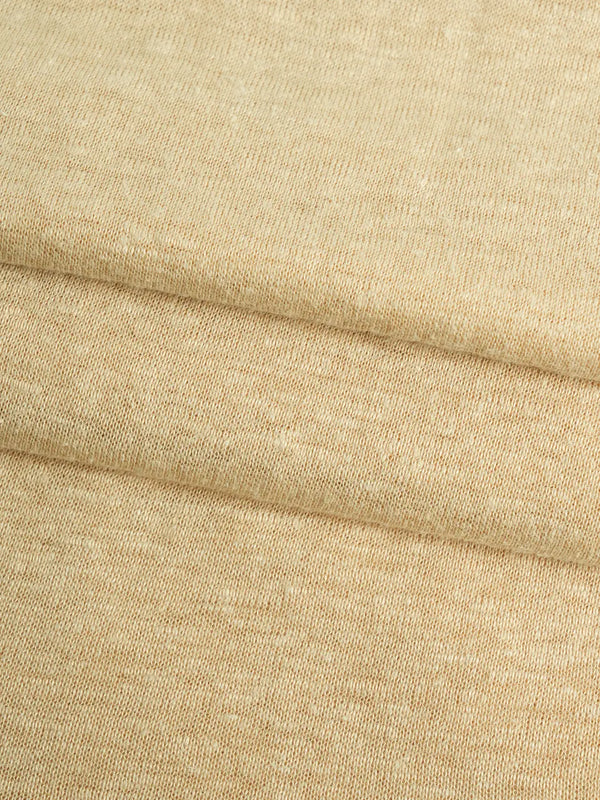 Pure Hemp Mid-Weight Jersey Fabric ( J4001 )  Knit Pure Hemp  Bastine 