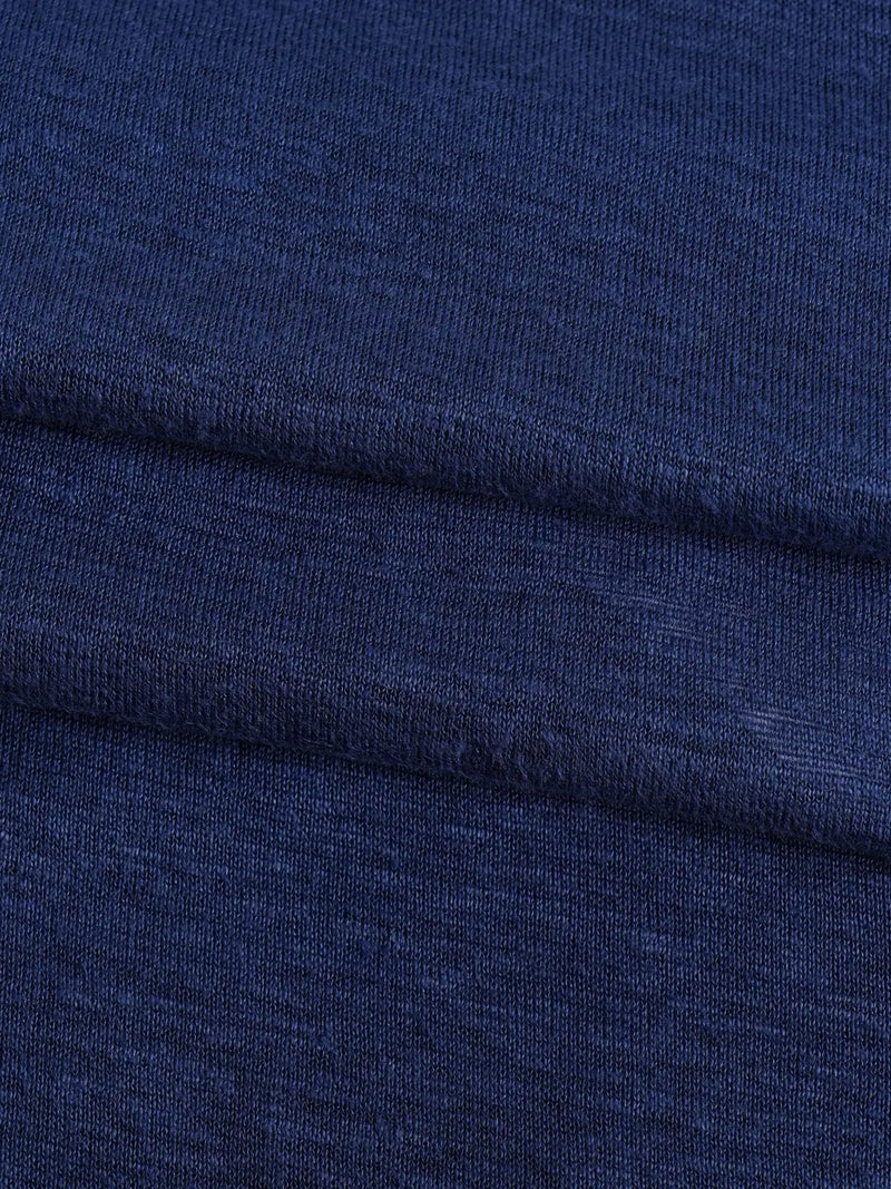 Pure Hemp Mid-Weight Jersey Fabric ( J4001 )  Knit Pure Hemp  Bastine 
