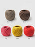 Pure Hemp Twine (5 Colors Available ) - Bastine