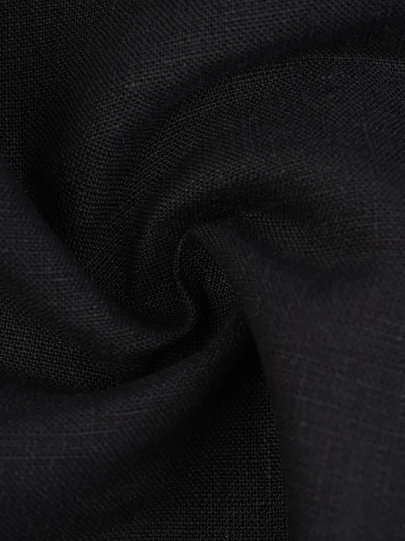 Pure Linen Heavy Weight Plain Fabric ( OL10341 ) HempFortexWeb Bastine Woven Pure Hemp