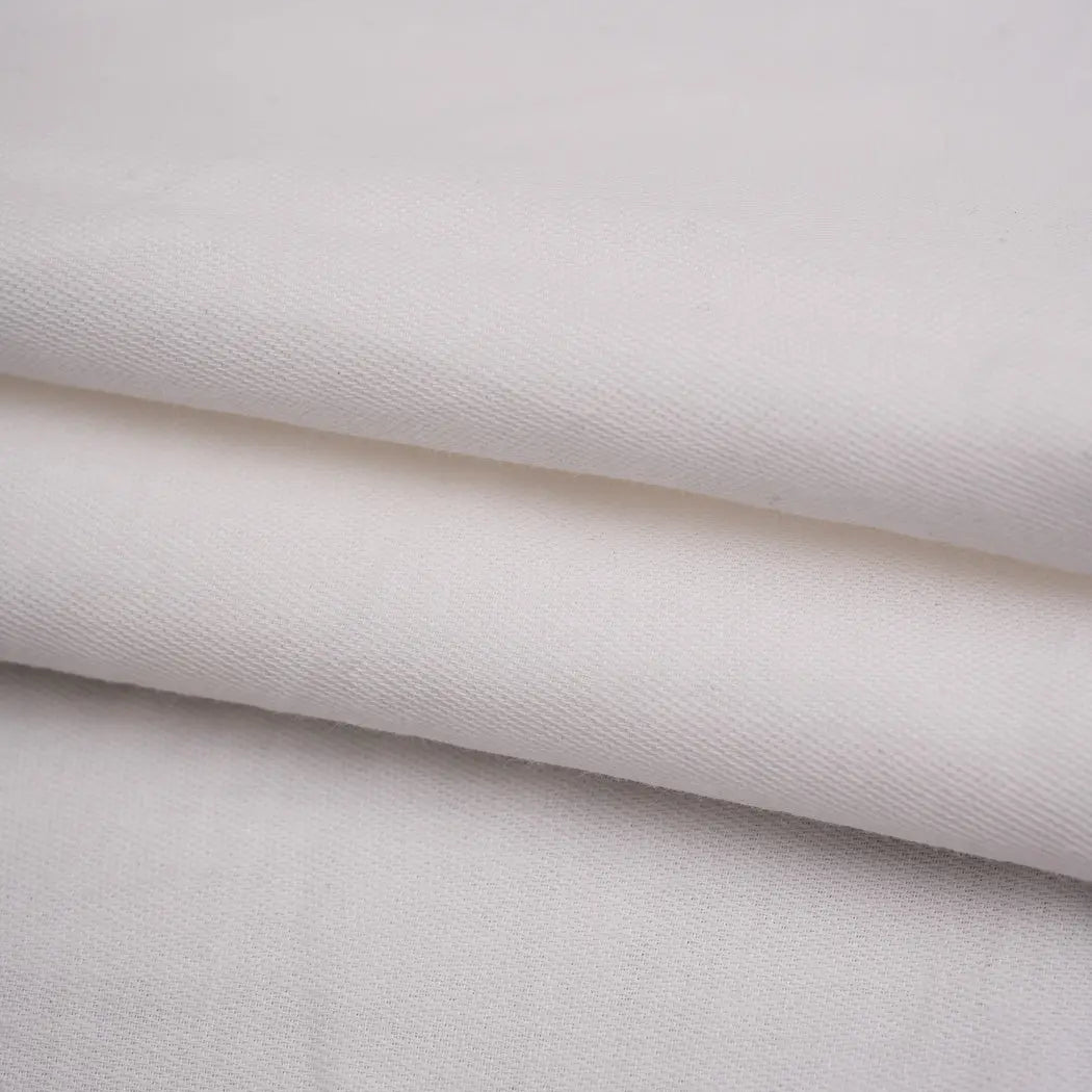 Pure Organic Cottn Light Weight Twill Fabric ( CN11055 ） HempFortexWeb Bastine Woven Organic Cotton