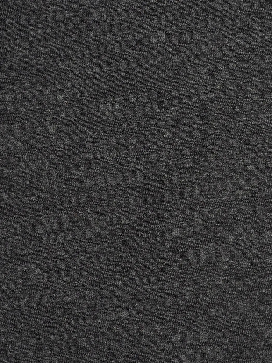 Pure Organic Cotton Light Weight Dark Grey Slub Jersey Fabric ( KJ30B881H ) - Bastine