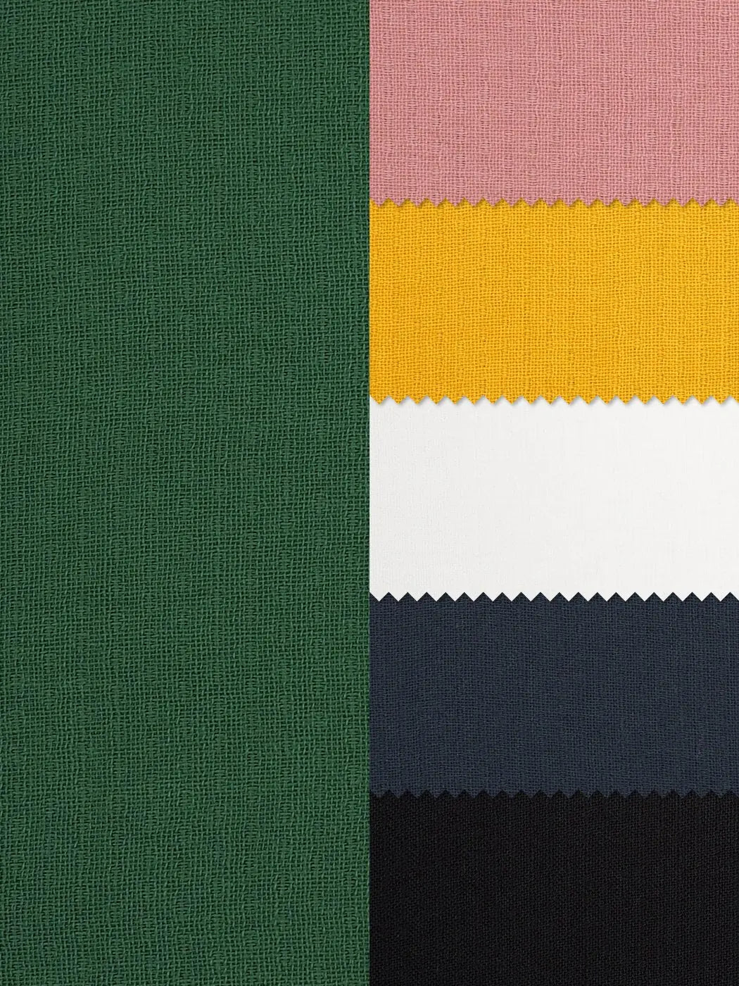 Pure Organic Cotton Light Weight Fabric ( OG14355 Six Colors Available ) - Bastine