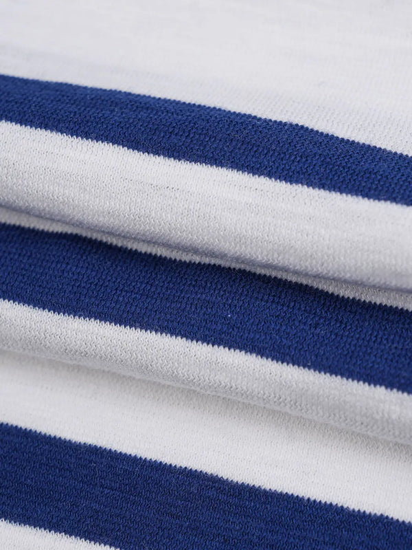 Pure Organic Cotton Light Weight Slub Stripe Jersey Yarn Dyed Fabric（KJ13830） HempFortexWeb Bastine Knit Hemp & Organic cotton