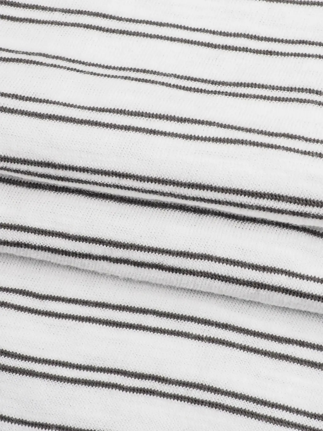 Pure Organic Cotton Light Weight Yarn Dyed Stripe Jersey ( KJ30D814D) - Bastine