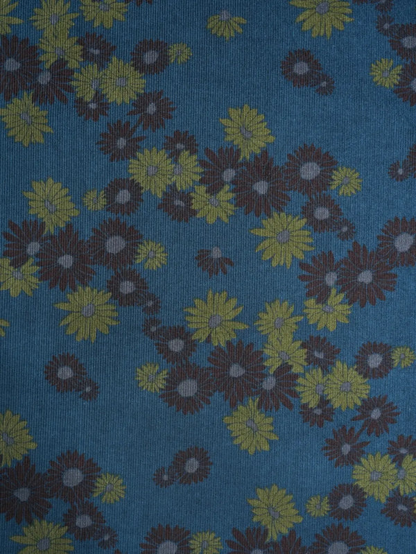 Pure Organic Cotton Mid-Weight Corduroy Fabric ( OG4361 Print )  Woven Organic Cotton  Bastine 