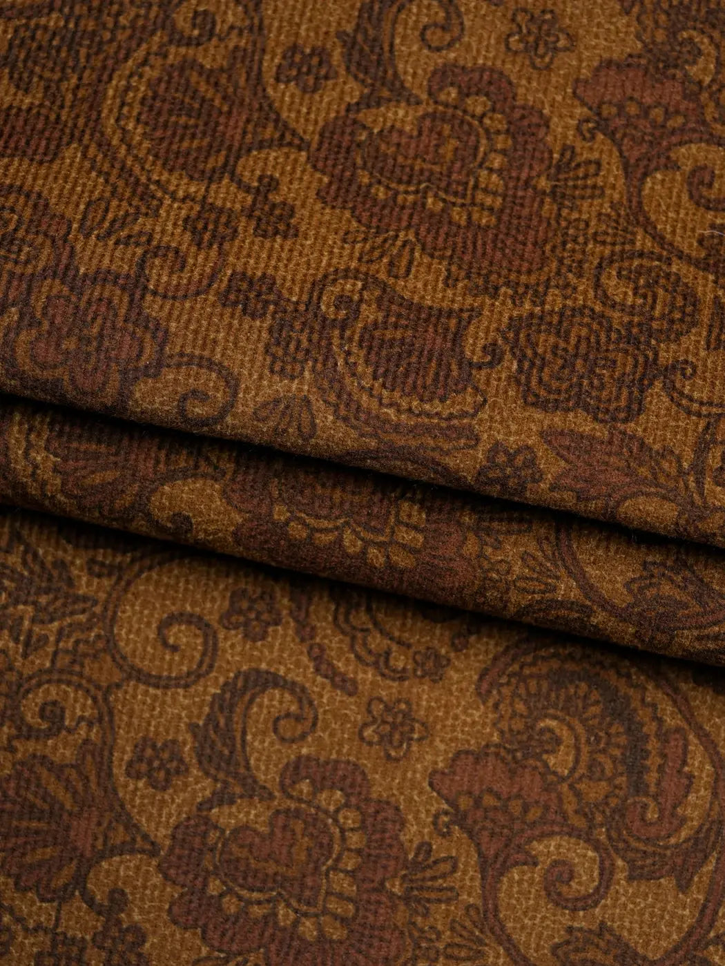 Pure Organic Cotton Mid-Weight Corduroy Fabric ( OG4361 Print )  Woven Organic Cotton  Bastine 