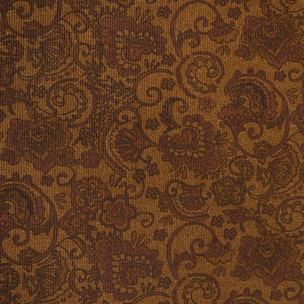 Pure Organic Cotton Mid-Weight Corduroy Fabric ( OG4361 Print )  Woven Organic Cotton  Bastine 