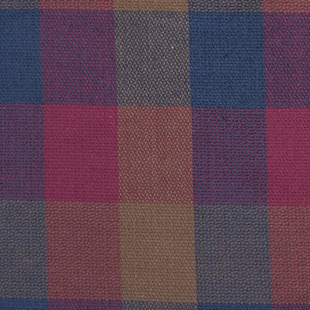 Pure Organic Cotton Mid-Weight Plaid Fabric ( CN12415 ） - Bastine
