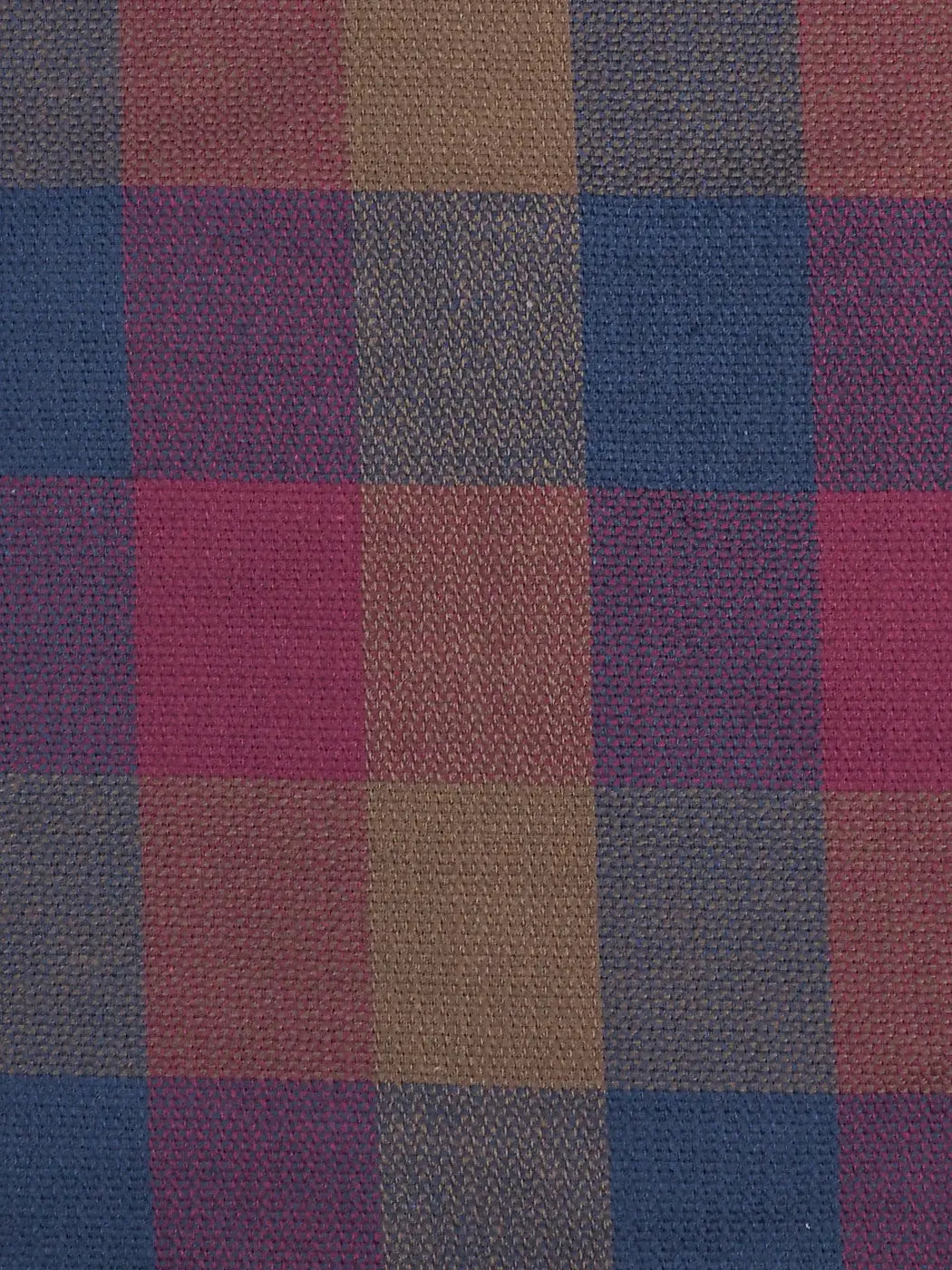 Pure Organic Cotton Mid-Weight Plaid Fabric ( CN12415 ） - Bastine