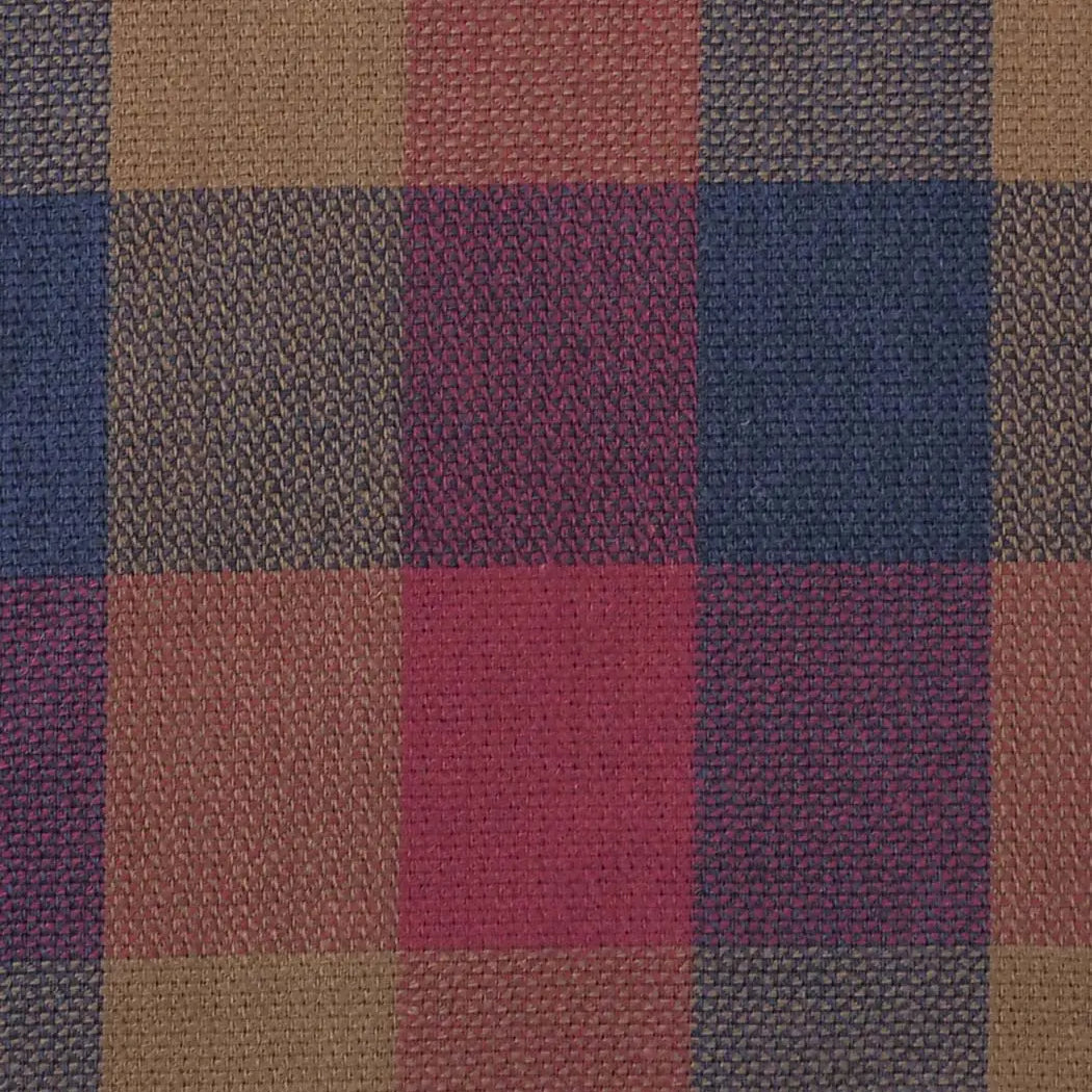Pure Organic Cotton Mid-Weight Plaid Fabric ( CN12415 with TPU ） - Bastine