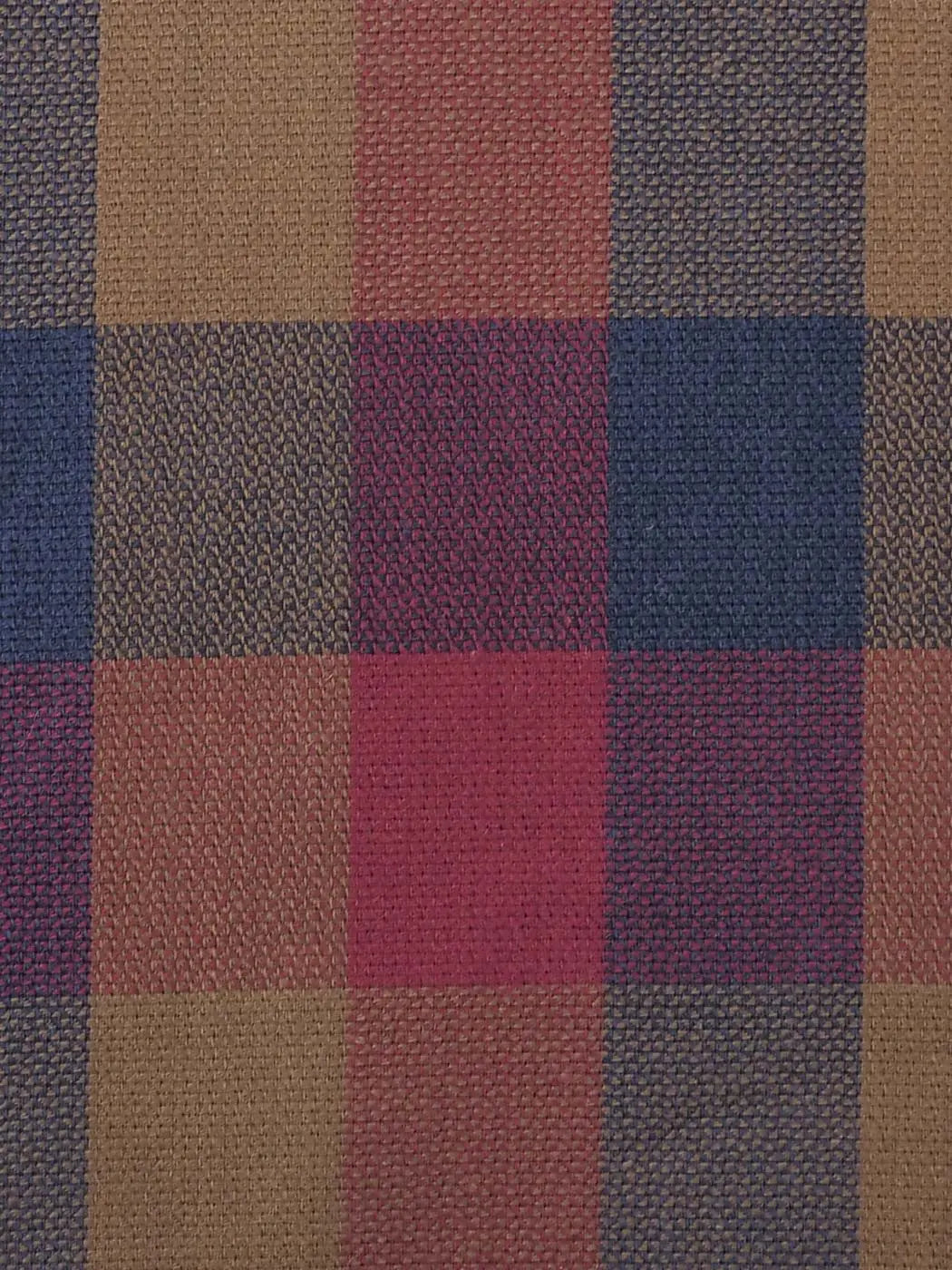 Pure Organic Cotton Mid-Weight Plaid Fabric ( CN12415 with TPU ） - Bastine
