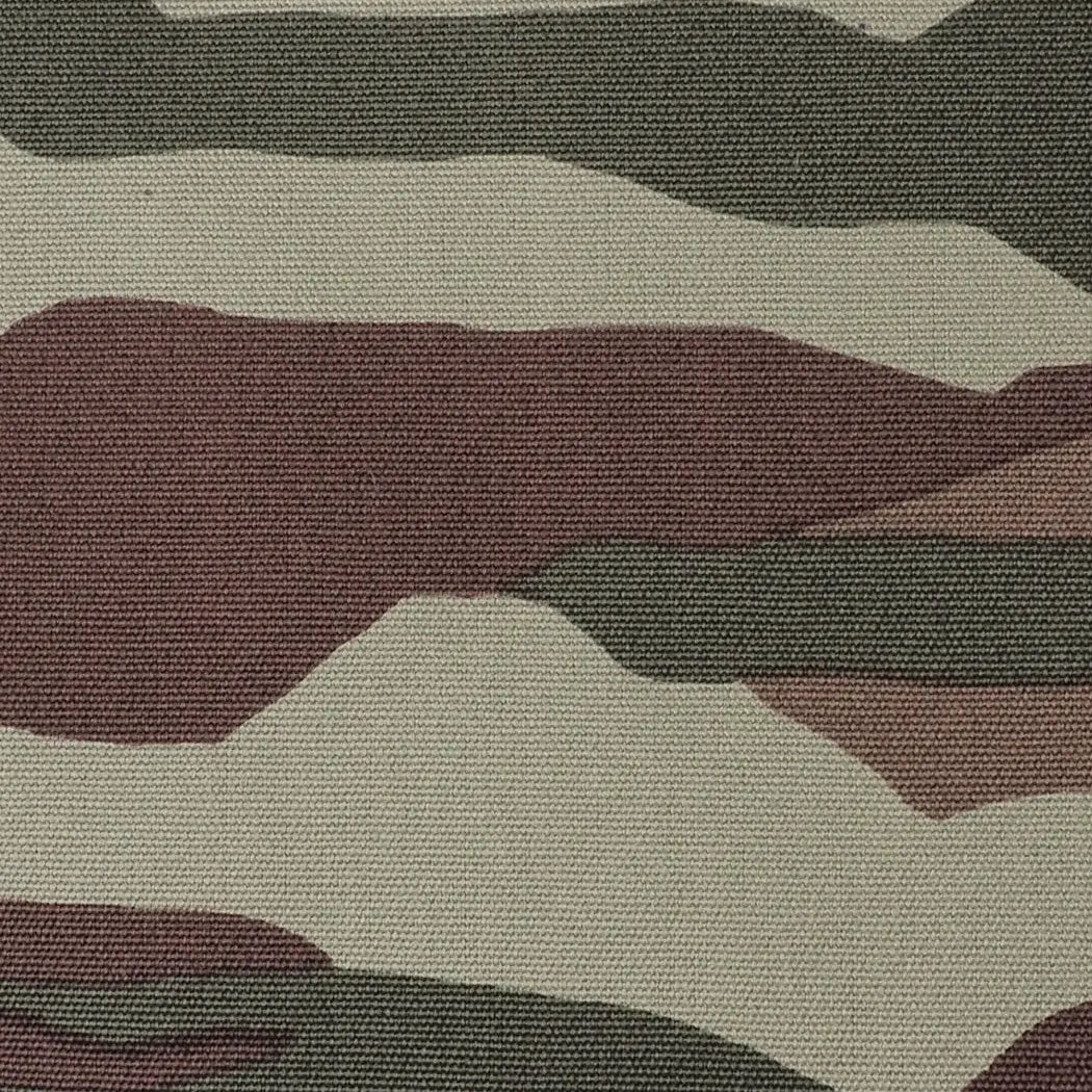 Pure Organic Cotton Mid-Weight Printed Canvas Fabric（OG324 Three Colors Availablle） - Bastine