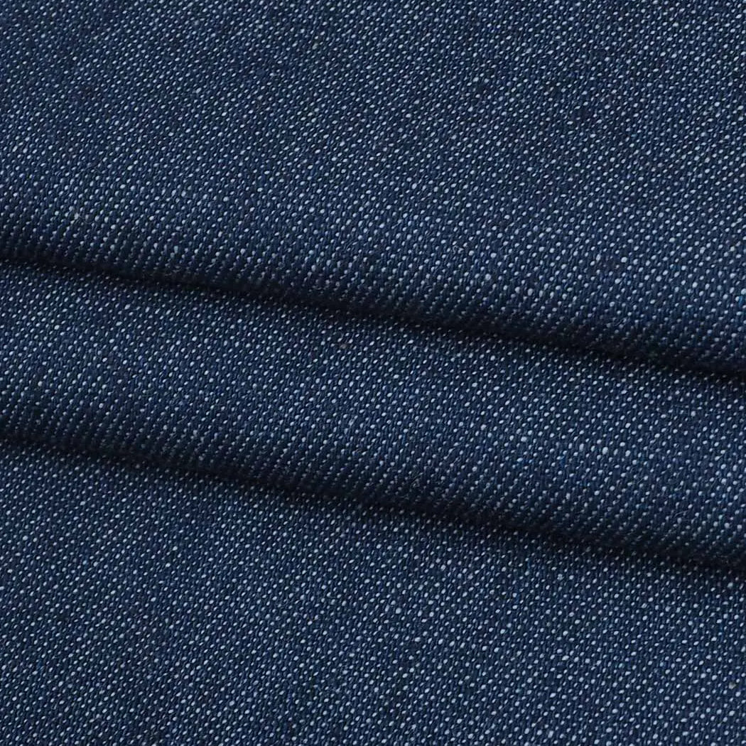 Pure Organic Cotton Mid Weight Twill Denim Fabric（ OG12017 DWR+TPU ） - Bastine