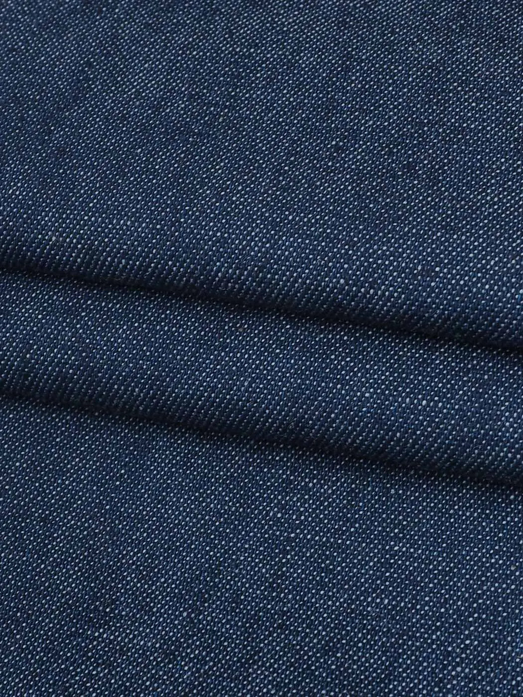 Pure Organic Cotton Mid Weight Twill Denim Fabric（ OG12017 DWR+TPU ） - Bastine