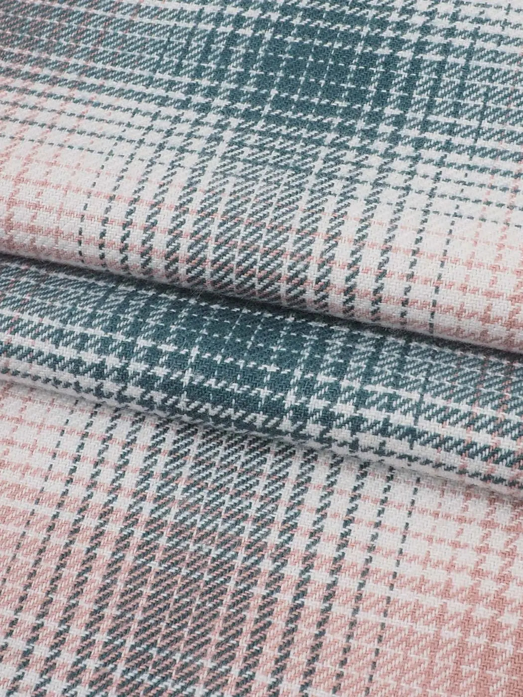 Pure Organic Cotton Twill Plaid Flannel Mid-Weight Fabric ( BC66E107B / BC66E107E / BC66E107M / BC66E107J / BC66E107S / BC66E107U ) - Bastine