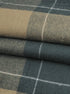 Pure Organic Cotton Twill Plaid Flannel Mid-Weight Fabric ( BC66E107B / BC66E107E / BC66E107M / BC66E107J / BC66E107S / BC66E107U ) - Bastine