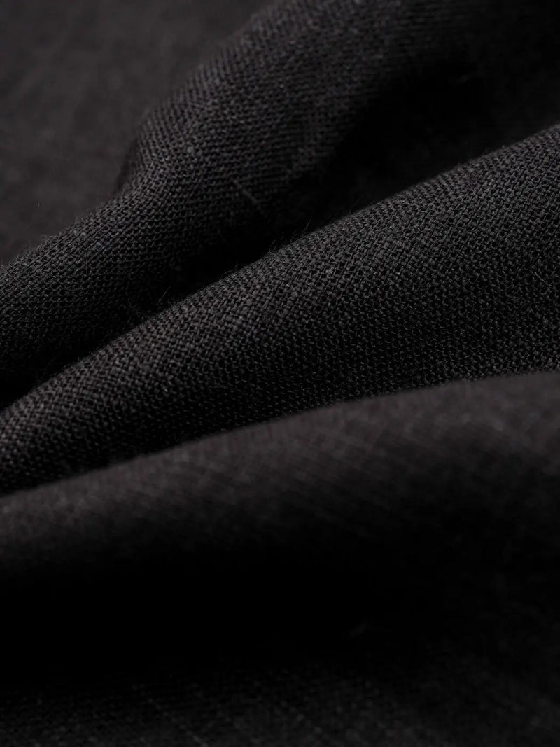 Pure Organic Linen Mid-Weight Plain Fabric ( OL45D267 ） HempFortexWeb Bastine Woven Pure Hemp
