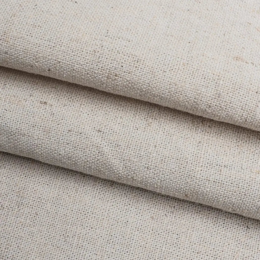 Recycled Hemp & Organic Cotton Light Weight ( Greige-Washing) Muslin Fabric（RE11262B） - Bastine