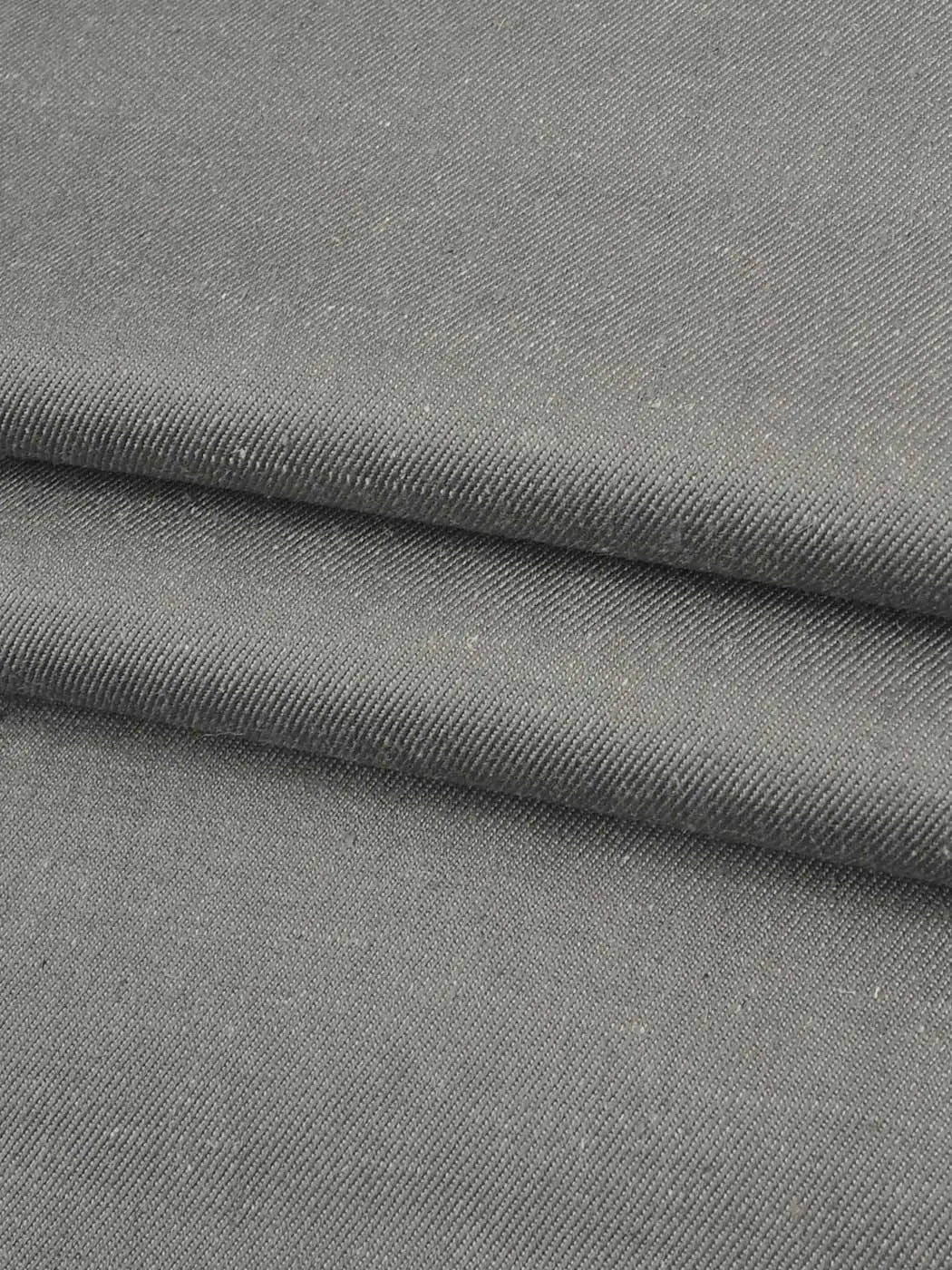 Bastine Recycled Poly & Hemp Mid-Weight Plaid Stretch Twill Fabric ( HP13448 )