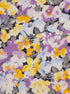 Silk & Organic Cotton Light Weight Printed Fabric ( GS07226 print ) - Bastine